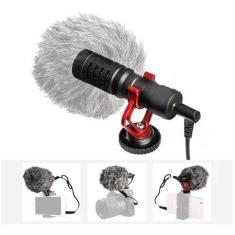 Microfone Condensador De Video Direcional By-mm1 Cardioide - Genérica