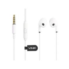 Fone De Ouvido Sound Pods Branco Com Microfone Cabo 1.2m Plug 3.5mm Es