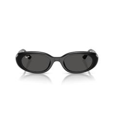 Óculos de Sol Ray-Ban 0RB4441D 667787 Tam 53 / Preto - Lentes Cinza Escuro