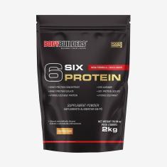 Whey Protein Concentrado Sabor Cappuccino -6 Six Protein 2Kg