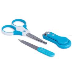 Kit Manicure 3 Peças Azul - Pimpolho