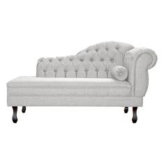 Recamier Namoradeira Larissa Lado Esquerdo Linho Cores - DS Estofados