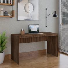 Mesa para Escritório 135cm Office Turim Espresso Móveis Nogal