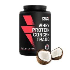 Whey Concentrado Dux Nutrition - 900G Suplemento Em Pó Treino Protein