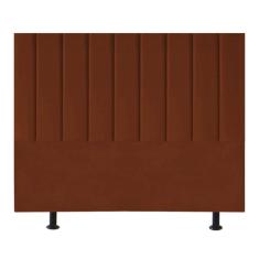 Cabeceira Estofada Cama Box King 195 cm Mavie Veludo