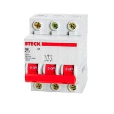 Disjuntor din steck tripolar 32a curva c