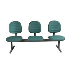 Cadeira Executiva em Longarina Linha Office Gomada - Design Office