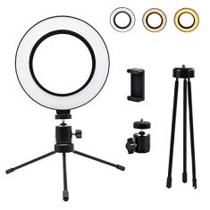 Luz e Iluminador Ring Light 6 Polegadas 36 Led Usb Led Misto Mesa