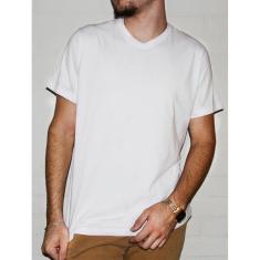 Camiseta Masculina Hering Gola V 022B