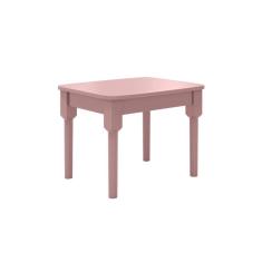 Mesa Infantil Mariah em Madeira - Rosa Bebê