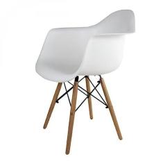 Cadeira Eames com Braço Polipropileno ARM DSW Empório Tiffany Branco