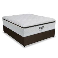 Cama Box Casal Colchão de Molas Pocket Ensacadas Tower Gazin 138x188x7