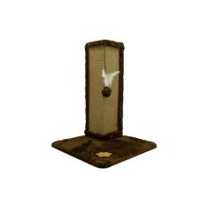 Arranhador Pet Para Gatos Com Base Externa Em Sisal - Café - New Decor