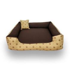 cama de cachorro grande 70x70cm cama G cama pet até15kg caminha com zí