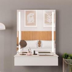 Camarim 1 Gaveta Paris 900 Mavaular Off White - MAVAULAR MÓVEIS