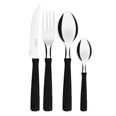 Faqueiro com 24 Unidades New Kolor Tramontina Preto