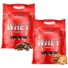 Kit 2x Nutri Whey Protein Integralmédica 900g - Integralmedica, Chocol