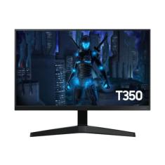 Monitor Gamer Samsung T350 24" FULL HD, Tela Plana, 75Hz, 5Ms, HDMI, FreeSync, Game Mode