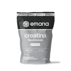 Emana Creatina Monohidratada 100% Pura Sem Sabor Micronizada - 300g