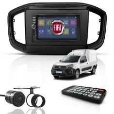 Kit Central Multimídia Universal Mp5 2Din Bt Espelha Fiorino