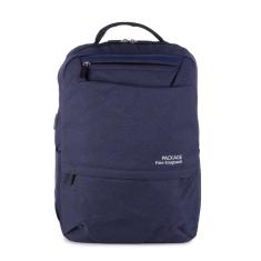 Mochila para Notebook Executiva Ht-8018 Tecido Impermeavel Entrada Usb Poliester - Azul Marinho
