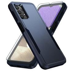 Asuwish Capa de telefone para Samsung Galaxy A32 5G 2021 6,5 polegadas com capa protetora de tela e acessórios finos para celular protetor de corpo inteiro Gaxaly M32 G5 Galaxies A 32 32A S32 SM-A326U