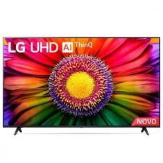 Smart TV 50 LG 4K ThinQ AI HDR 3 HDMI 2 USB Wi-Fi Bluetooth 50UT8050PSA