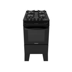 Fogão Itatiaia Electra Glass Pluss Piso 4 Bocas Mesa De Vidro Bivolt