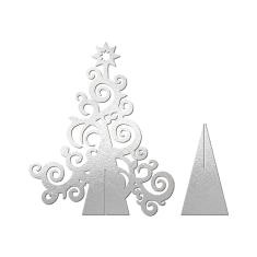 Árvore De Natal Com Arabesco 33cmx40cm - Cria Arte Laser