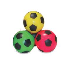 Bola de Borracha Futebol Pintura para Pet 12 Pçs