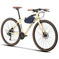 Bicicleta Aro 700 Urbana Sense Activ 2023 Transmissão Altus 27 Velocidades (Creme, 19)