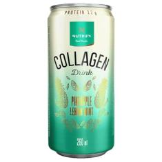 Bebida Colágeno Nutrify com Abacaxi, Hortelã e Limão, 260ml, com Peptídeos de Colágeno e Vitamina C