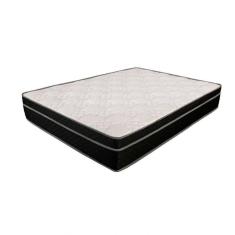 Colchão Casal Paris De Molas Ensacadas Preto 26x138x188