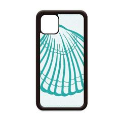 Capa Scallop Marine Life Green Ilustration para iPhone 12 Pro Max para Apple Mini Mobile Case Shell