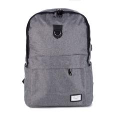 Mochila para Notebook Executiva Ht-8002 Tecido Impermeavel Entrada Usb Poliester - Cinza