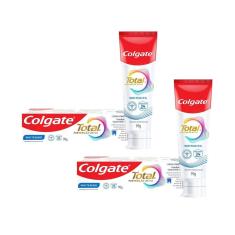 Kit 2 Creme Dental Colgate Total Prevenção Ativa Whitening 90g