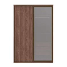 guarda-roupa casal com espelho reflecta londres i 2 pt 3 gv marrom