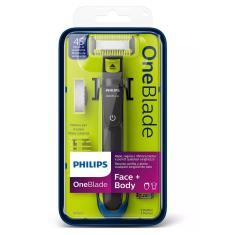 Barbeador Elétrico Philips OneBlade QP2620 Face&Body com Acessórios 1 Unidade