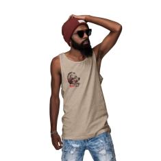 Camiseta Regata Basic Lobo Pele de Cordeiro-Masculino