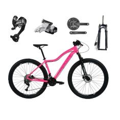 Bicicleta Aro 29 Absolute Hera Feminina Câmbios Shimano Altus 27v Hidráulicos Garfo Trava Guidão-Feminino