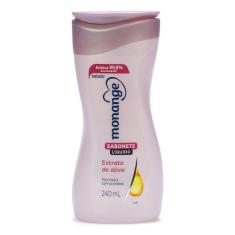 Sabonete Líquido Monange Extrato de Oliva 240ml, Extrato de Oliva, 1, 