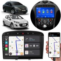 Multimidia MP5 9" Peugeot 308 408 2012-2019 CarPlay/Android-Auto + Câm
