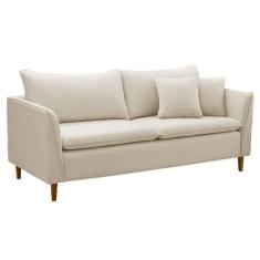 Sofá Living Kassia 2 Lugares 2,04m Porcelana Lansofbr