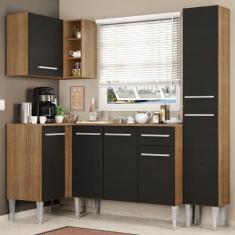 Cozinha Completa de Canto Emilly Madesa