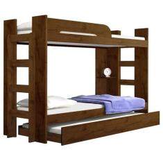 Beliche Infantil Com Cama Auxiliar - 125-canion - Star Móveis