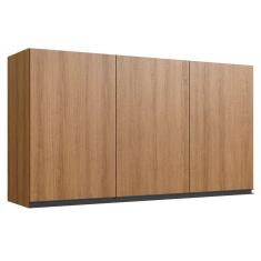 Armário Aéreo Cozinha 120 Cm 3 Portas 2 Prateleiras Montana - Quiditá Móveis