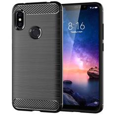Capa para Xiaomi Redmi Note 6, com sensação suave, proteção total, anti-arranhões e impressões digitais + capa de celular resistente a arranhões para Xiaomi Redmi Note 6