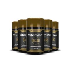 5X Vitamina B12 Metilcobalamina 60Comprimidos Hf Suplementos