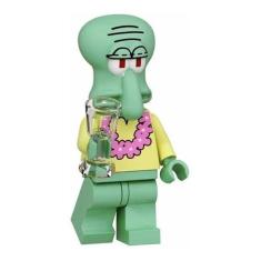 Boneco blocos de montar  molusco bob esponja