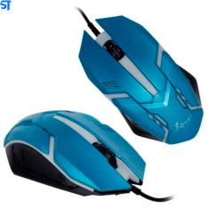 Mouse Gamer USB Knup KP-V15 - Azul